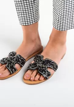 Papuci dama Abbott Negri imagine