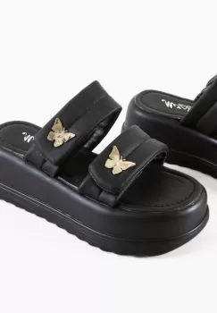 Papuci dama Alaitoc Negri imagine