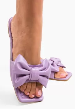 Papuci dama Brigitte Mov imagine