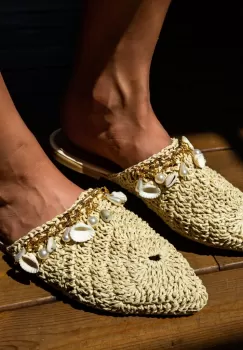 Papuci dama Brimlock Bej imagine