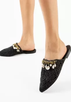 Papuci dama Brimlock Negri imagine