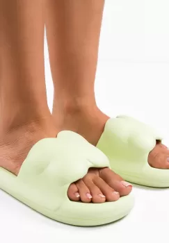 Papuci dama Byoreh Verzi imagine