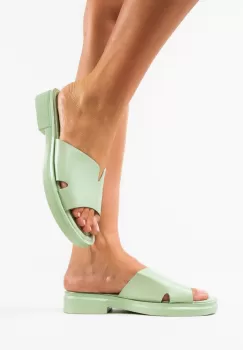 Papuci dama Cali Turcoaz imagine