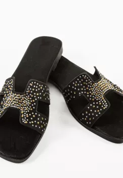 Papuci dama Cavani Negri imagine