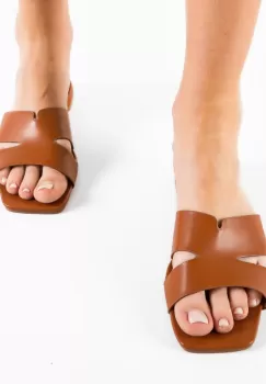 Papuci dama Chandra Camel imagine