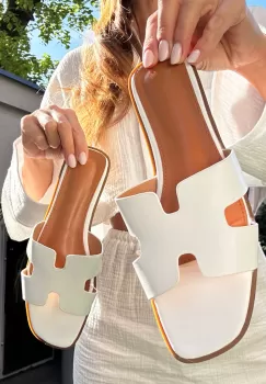 Papuci dama Doku Albi imagine