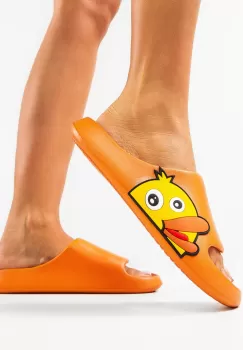 Papuci dama Duks Portocalii imagine