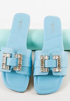 Papuci dama Fremak Albastri imagine