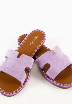 Papuci dama Freska Mov imagine