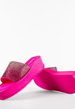 Papuci dama Gaib Fuchsia imagine