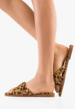 Papuci dama Gentry Animal Print imagine