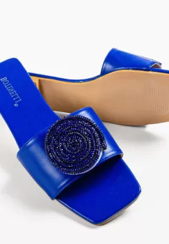 Papuci dama Gulgyun Albastri imagine