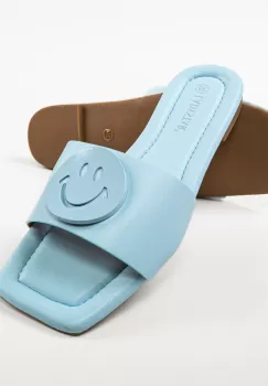 Papuci dama Indigo Albastri imagine