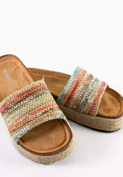 Papuci dama Kausar Multi imagine