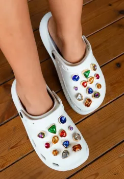 Papuci dama Lalus Albi imagine