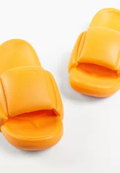 Papuci dama Magic Portocalii imagine