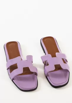 Papuci dama Mermosa Mov 2 imagine