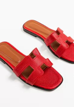 Papuci dama Mermosa Rosii imagine