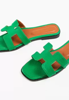 Papuci dama Mermosa Verzi imagine