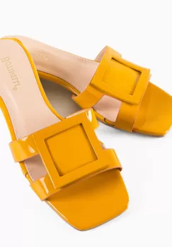 Papuci dama Nitya Galbeni imagine