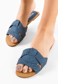 Papuci dama Olova Albastri imagine
