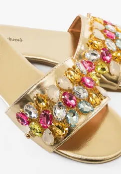 Papuci dama Perly Aurii imagine