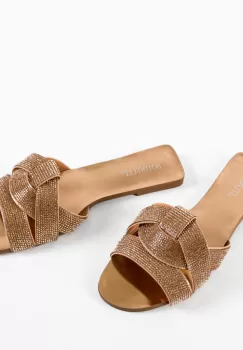 Papuci dama Roshio Aurii imagine