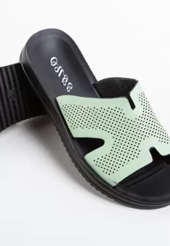 Papuci dama Sagafa Verzi imagine