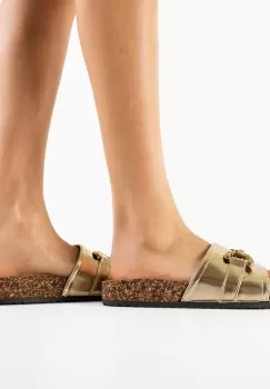 Papuci dama Sinclair Aurii imagine