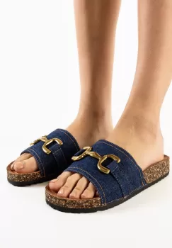 Papuci dama Sinclair Bleumarin imagine