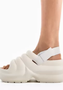 Papuci dama Sinea Albi imagine