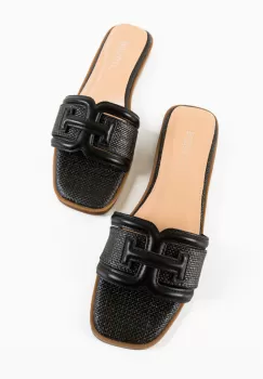 Papuci dama Stomp Negri imagine