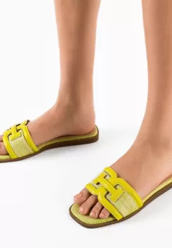 Papuci dama Stomp Verzi imagine