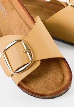 Papuci dama Terry Bej imagine