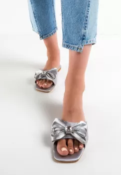 Papuci dama Tixe Gri imagine