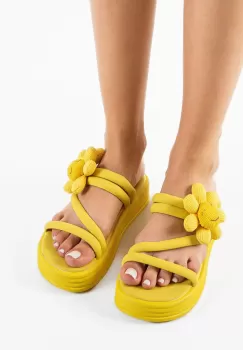 Papuci dama Turenag Galbeni imagine