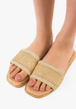 Papuci dama Tynele Bej imagine