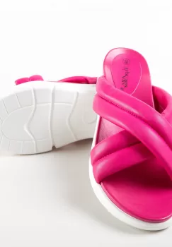 Papuci dama Viviene Fuchsia imagine