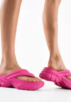 Papuci dama Willie Fuchsia imagine