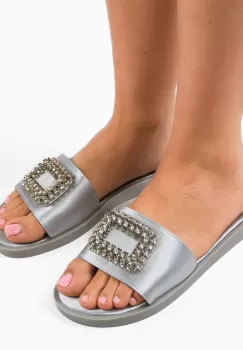 Papuci dama Zaharin Gri imagine
