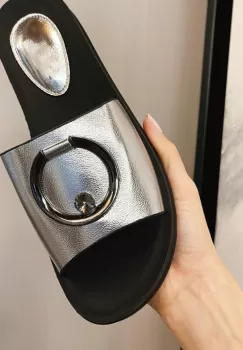 Papuci Havin Argintii imagine