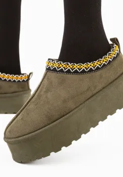 Papuci tip Ug Koba Khaki imagine