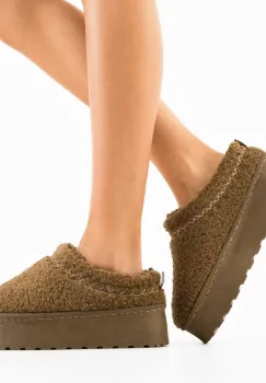 Papuci tip Ug Meraba Khaki imagine