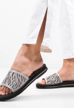 Papuci Trees Gri 2 imagine