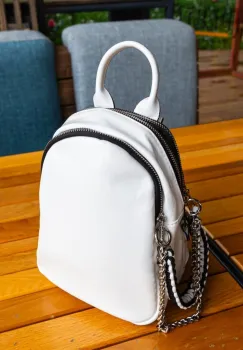 Rucsac dama Merfa Alb imagine