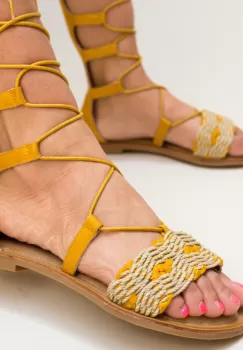 Sandale Adyan Galbene imagine