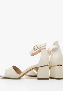 Sandale cu toc Jakub Albe imagine