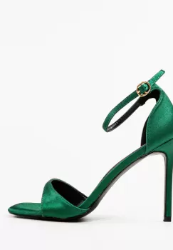 Sandale cu toc Momoko Verzi imagine