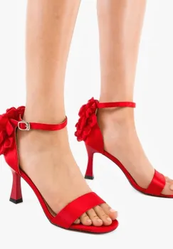 Sandale cu toc Rouzy Rosii imagine