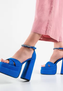 Sandale dama Aky Albastre imagine